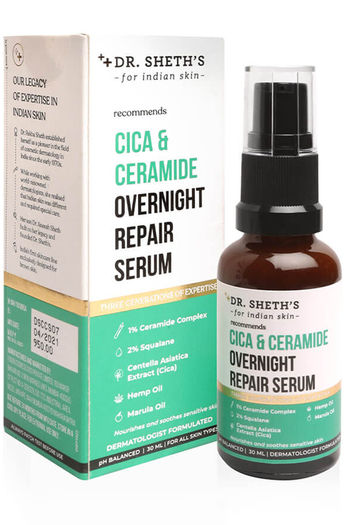 Buy Dr.Sheth's Overnight Repair Face Serum - Cica & Ceramide 30 ml