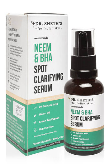 Buy Dr.Sheth's Spot Clarifying Face Serum - Neem & BHA 30 ml