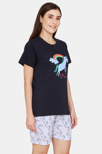 Buy Evolove Women's Cotton Shorts Set 