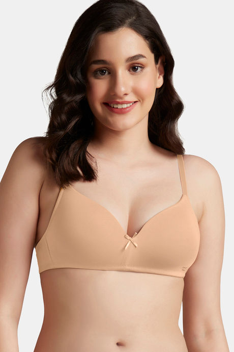 Buy Amante Padded Non Wired Full Coverage T-Shirt Bra - Sandalwood at  Rs.934 online