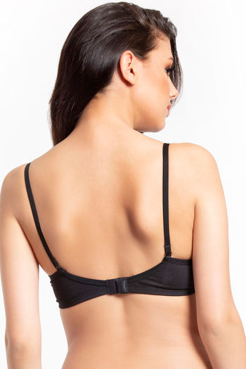Buy Envie Single Layered Non-Wired Medium Coverage Bra - Black at Rs.415  online