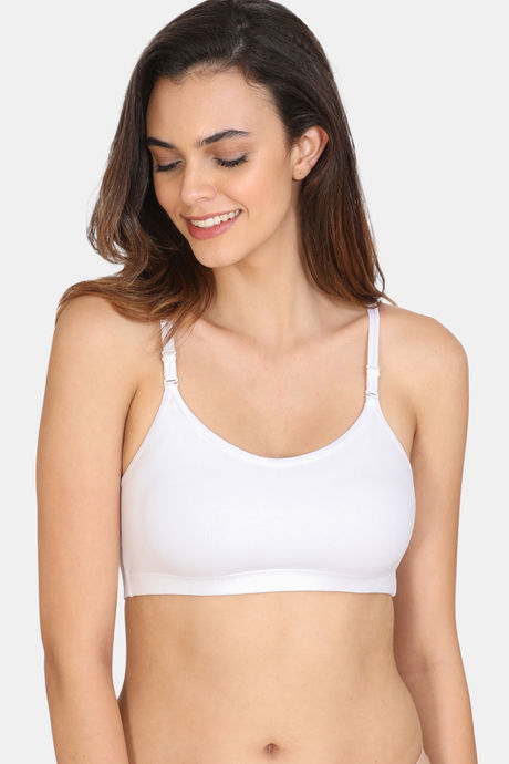 Buy Extreme Fashion Double Layered Non Wired 3/4th Coverage Bra - White at  Rs.225 online