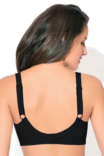 Buy Enamor 3 Sectioned Wirefree Bra- Black at Rs.799 online