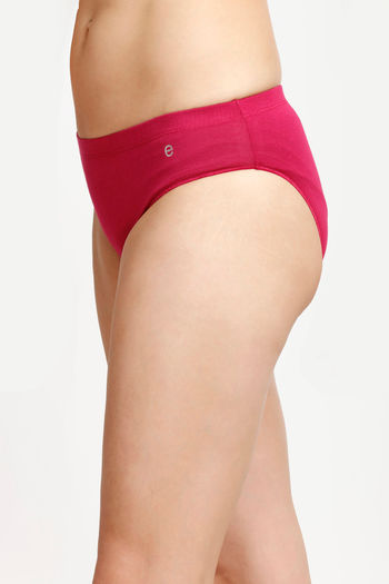 Buy Enamor CH06-Antimicrobial And Stain Releas Finish Cotton Spandex French  Brief Hipster Panty Online at Best Prices in India - JioMart.