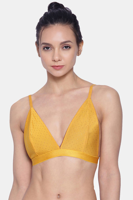 Mustard store color bralette