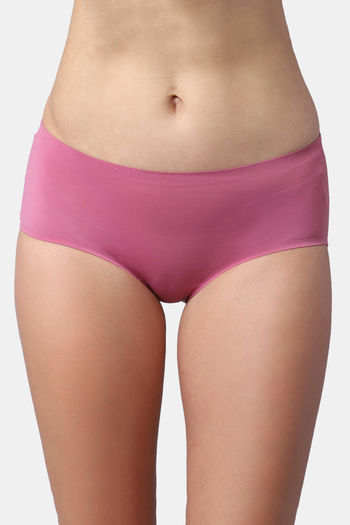 Buy Erotissch Low Rise Three-Fourth Coverage Bikini Panty - Mauve