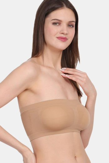 Buy Amour Secret Single Layered Non-Wired 3/4Th Coverage Tube Bra - Nude at  Rs.250 online