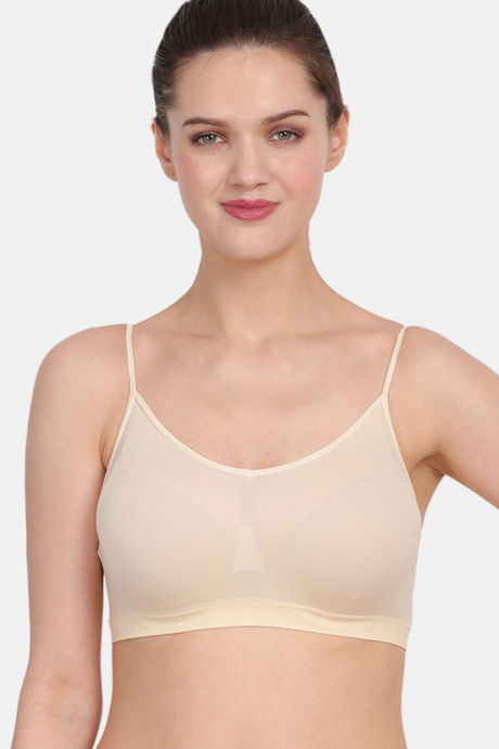 Buy Zivame Padded Non Wired 3/4th Coverage T-Shirt Bra - Billiard