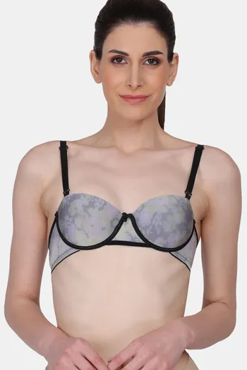 Printed Double Padded Wired Push Up Bra – Save4u