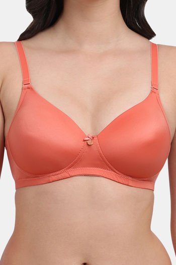 Buy Amour Secret Padded Non Wired 3/4th Coverage T-Shirt Bra - Skin at  Rs.630 online