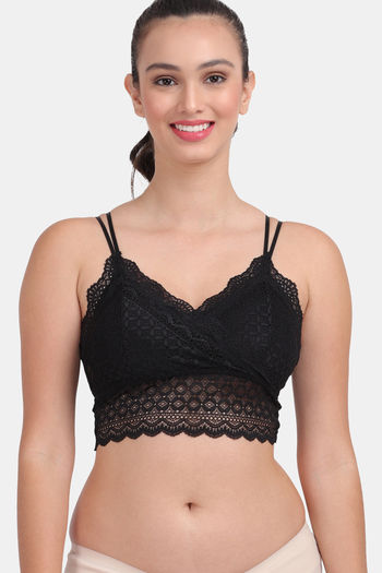 SERCFGYUJ Bras for Women Plus Size Seamless Wireless Bra Full Coverage  Lightly Lined Lace Bralette No Side Effects Brassiere Black : :  Clothing, Shoes & Accessories