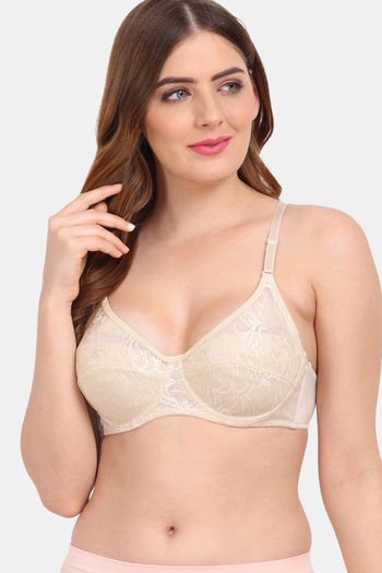 Buy Amour Secret Double Layered Regular Wired High Coverage Sag Lift Bra - Skin