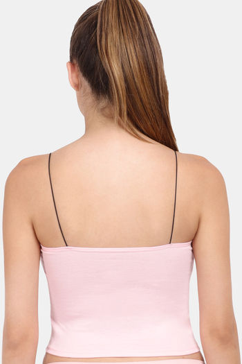 Buy Amour Secret Padded Non-Wired Full Coverage Cami Bra - Pink at