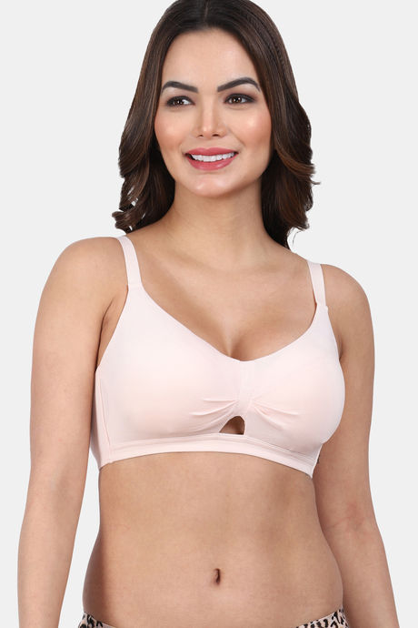 Amour Secret Padded Non-Wired 3/4Th Coverage T-Shirt Bra - Skin