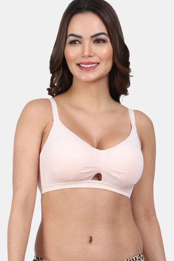 Buy Amour Secret Padded Non-Wired 3/4Th Coverage T-Shirt Bra - Skin