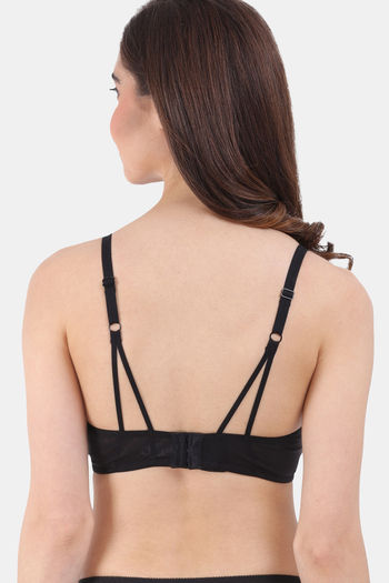 Buy Amour Secret Padded Non-Wired 3/4Th Coverage T-Shirt Bra - Black at  Rs.860 online