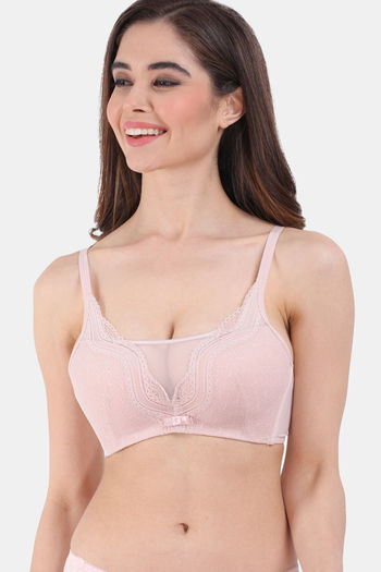 Buy Amour Secret Padded Non-Wired 3/4Th Coverage T-Shirt Bra - Peach