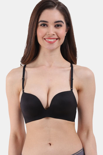 Buy Zivame All That Lace Gentle Pushup Bra- Pink at Rs.945 online