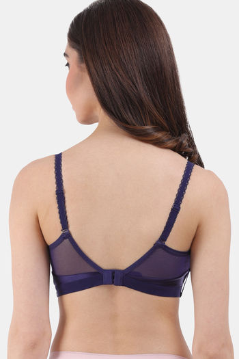 Buy Amour Secret Lightly Padded Wired Demi Coverage Push Up Bra - Brown at  Rs.289 online