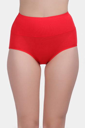 Buy Rosaline Medium Rise Full Coverage Tummy Tucker Hipster Panty (Pack of  2) - Assorted at Rs.495 online, Panties online