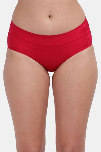 Buy Amour Secret Medium Rise Three-Fourth Coverage Hipster Panty (Pack of 3)  - Assorted at Rs.793 online