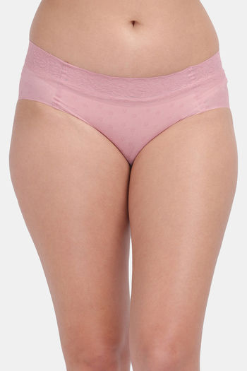 Buy Amour Secret Medium Rise Three-Fourth Coverage Hipster Panty