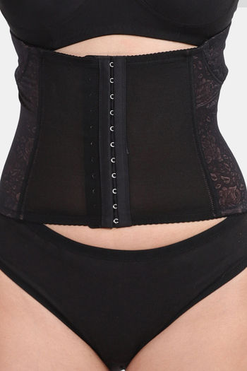 LUCACO Breathable Elastic Corset Waist Trainer Cincher Belt Shapewear  Modeling Strap Women Hollow Out at  Women's Clothing store
