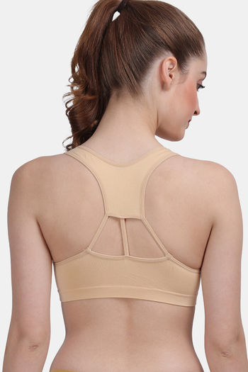 Buy Amour Secret Easy Movement Sports Bra - Skin at Rs.683 online