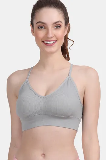 Buy Amour Secret Easy Movement Sports Bra - Grey at Rs.683 online