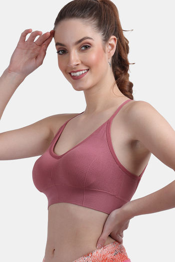 Buy Amour Secret Easy Movement Sports Bra - Grey at Rs.683 online