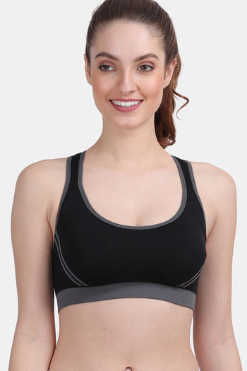 Buy Amour Secret Relaxed Sports Bra - Black at Rs.688 online