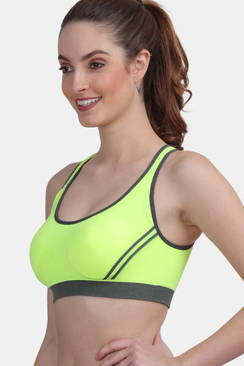 Amour Secret Relaxed Sports Bra - Neon Green