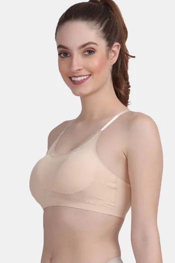 Buy Amour Secret Easy Movement Sports Bra - Skin at Rs.683 online