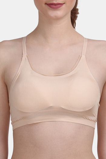 Buy Amour Secret Easy Movement Sports Bra - Skin at Rs.683 online