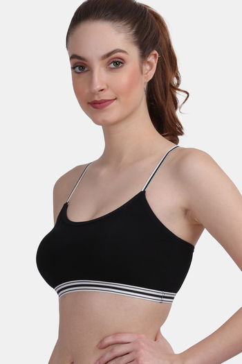 Buy Amour Secret Easy Movement Sports Bra - Black at Rs.659 online