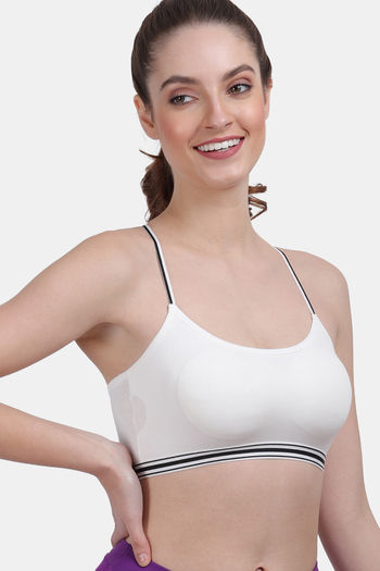 Buy Amour Secret Easy Movement Sports Bra - White at Rs.659 online