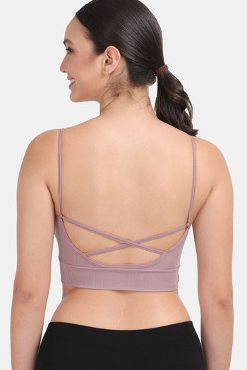 Buy Amour Secret Relaxed Sports Bra - Mauve at Rs.766 online