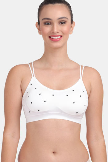 removable padded sports bra