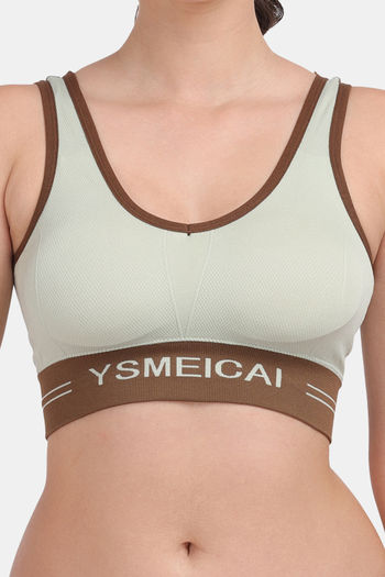 Buy Amour Secret Relaxed Sports Bra - Neon Green at Rs.688 online