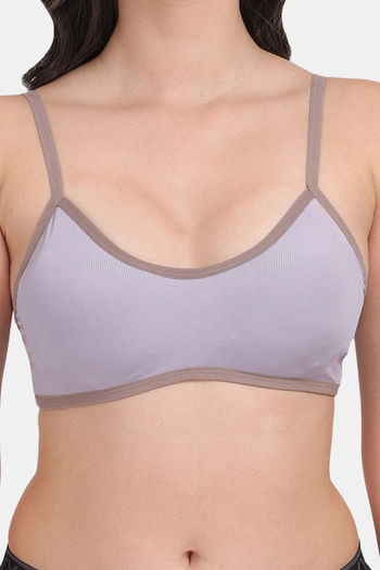Buy Amour Secret Removable Padded 3/4Th Coverage Sports Bra -Purple at  Rs.572 online