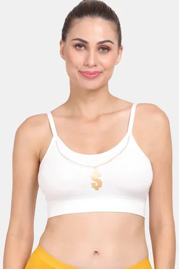 Buy Amour Secret Slip On Sports Bra - White at Rs.688 online
