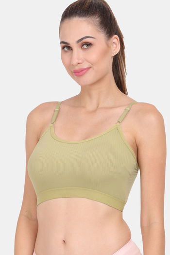 Buy Zelocity High Impact Quick Dry Sports Bra - Tea Rose at Rs