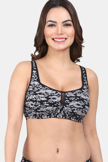 Buy Amour Secret High Impact Padded Sports Bra - Black at Rs.700 online
