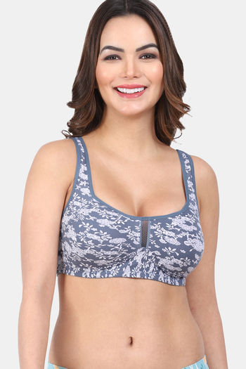 Buy online Beige Poly Spandex Sports Bra from lingerie for Women
