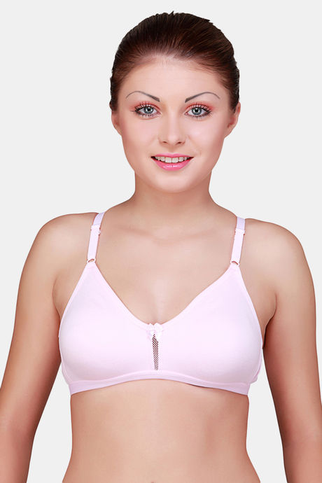 Buy Floret Wirefree Natural Lift Pretty Back Bra - Navy at Rs.599 online