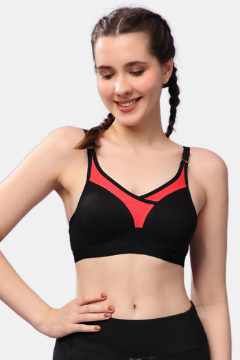Buy Floret Wirefree Natural Lift Push up Bra - Black