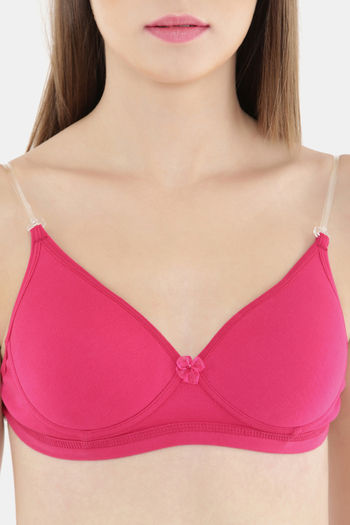 Buy Floret Wirefree Natural Lift 3/4th Coverage Push Up Bra