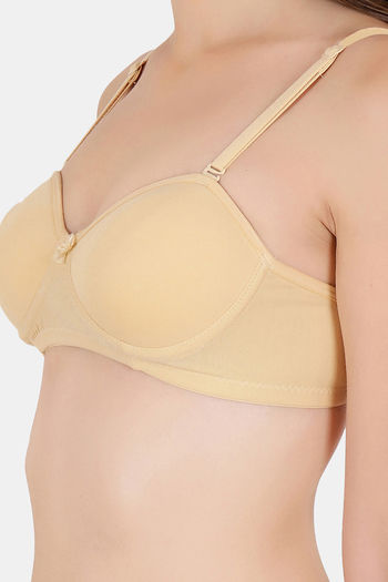 Buy Floret Wirefree Natural Lift T-Shirt Bra - Black at Rs.529