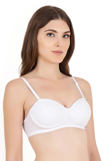 Buy Floret Wirefree Natural Lift T-Shirt Bra - Black at Rs.529