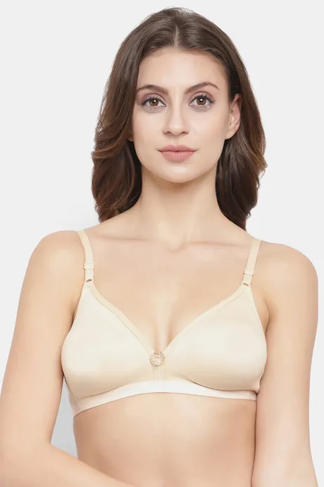 Buy Floret Double Layered Non-Wired Medium Coverage T-Shirt Bra